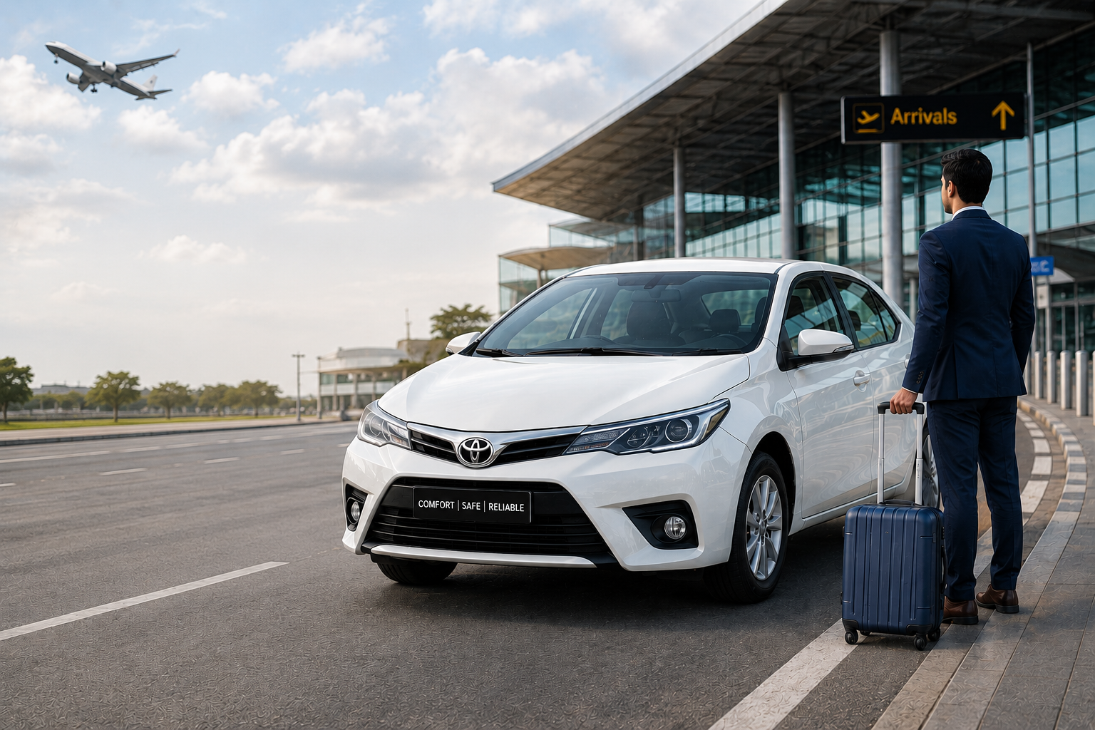 Airport pickup and drop service
